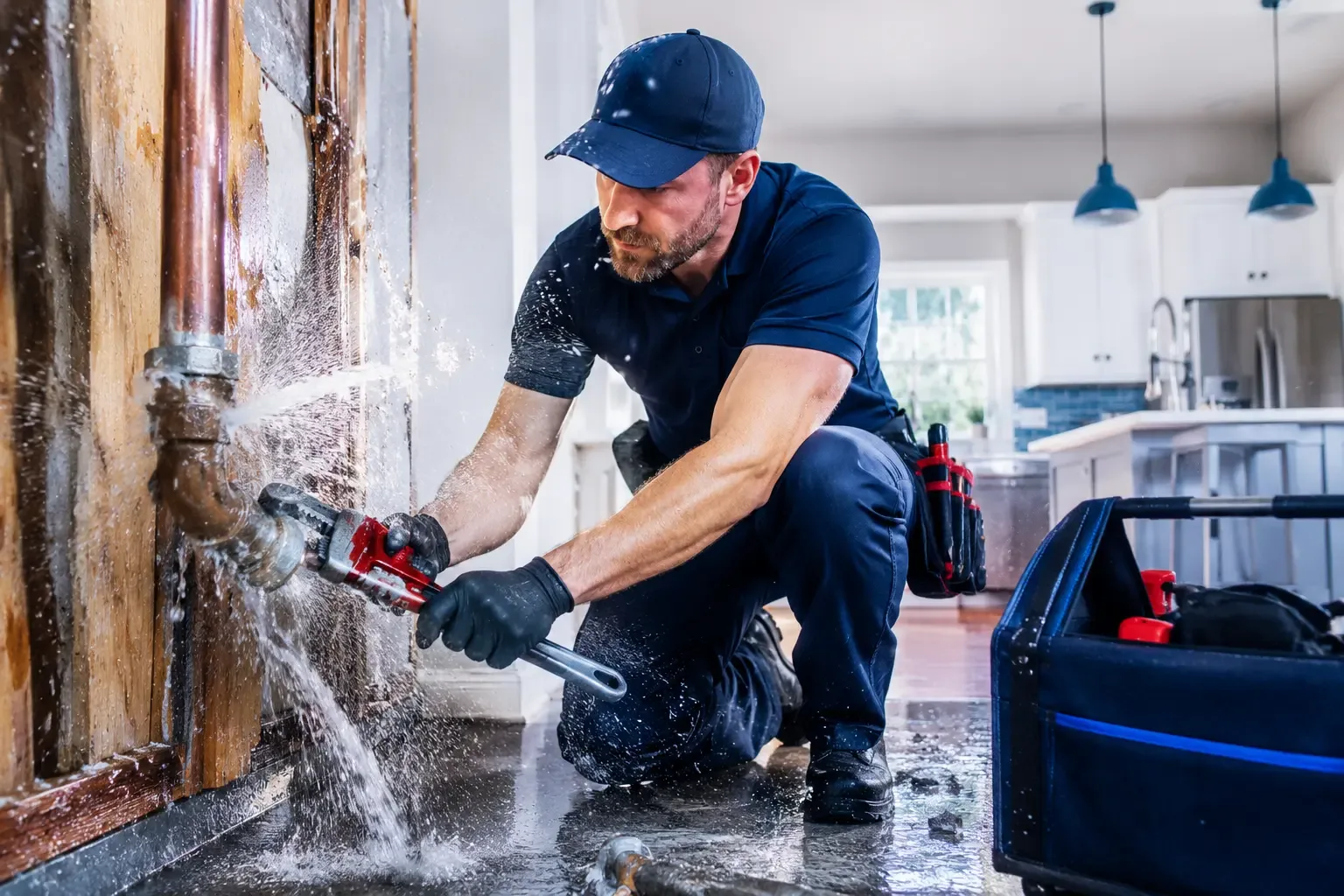 Local emergency pipe repair professionals in Goodman, MS